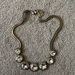 Loft Gold Statement Necklace